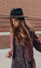 Load image into Gallery viewer, Taryn Panama Wide Brim Hat
