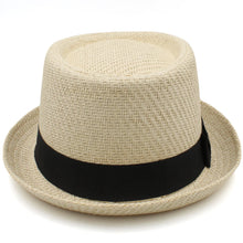 Load image into Gallery viewer, Eve Straw Fedora Hat
