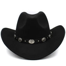 Load image into Gallery viewer, Lacey Wool Western Hat
