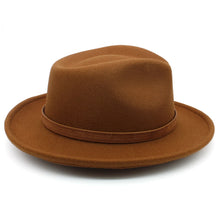 Load image into Gallery viewer, Tyrone Wool Wide Brim Panama Hat
