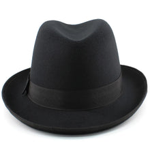 Load image into Gallery viewer, Carter Feather Wool Homburg Hat
