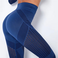 Load image into Gallery viewer, Noora Mesh Seamless High Waist Full Length Leggings
