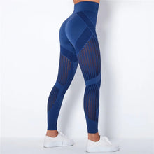 Load image into Gallery viewer, Noora Mesh Seamless High Waist Full Length Leggings
