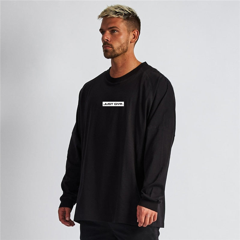 Gym Just Oversized Long Sleeve T-Shirt