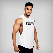Load image into Gallery viewer, Just Gym Sleeveless Hooded Tank Top
