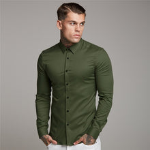 Load image into Gallery viewer, Kayne Long Sleeve Slim Dress Shirt
