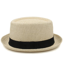 Load image into Gallery viewer, Eve Straw Fedora Hat
