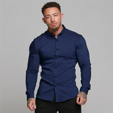 Load image into Gallery viewer, Lathan Long Sleeve Slim Dress Shirt
