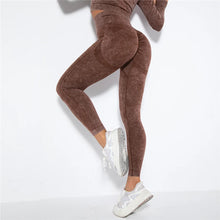 Load image into Gallery viewer, Lillian Scrunch Seamless High Waist Ankle Biter Leggings
