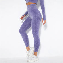 Load image into Gallery viewer, Lillian Scrunch Seamless High Waist Ankle Biter Leggings
