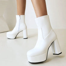 Load image into Gallery viewer, Stacey Ava Platform High Heel Ankle Boots
