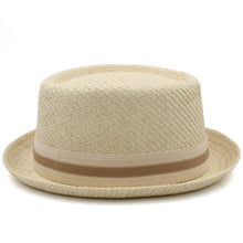 Load image into Gallery viewer, Daryl Straw Fedora Hat
