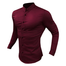 Load image into Gallery viewer, Kobe Long Sleeve Slim Dress Shirt
