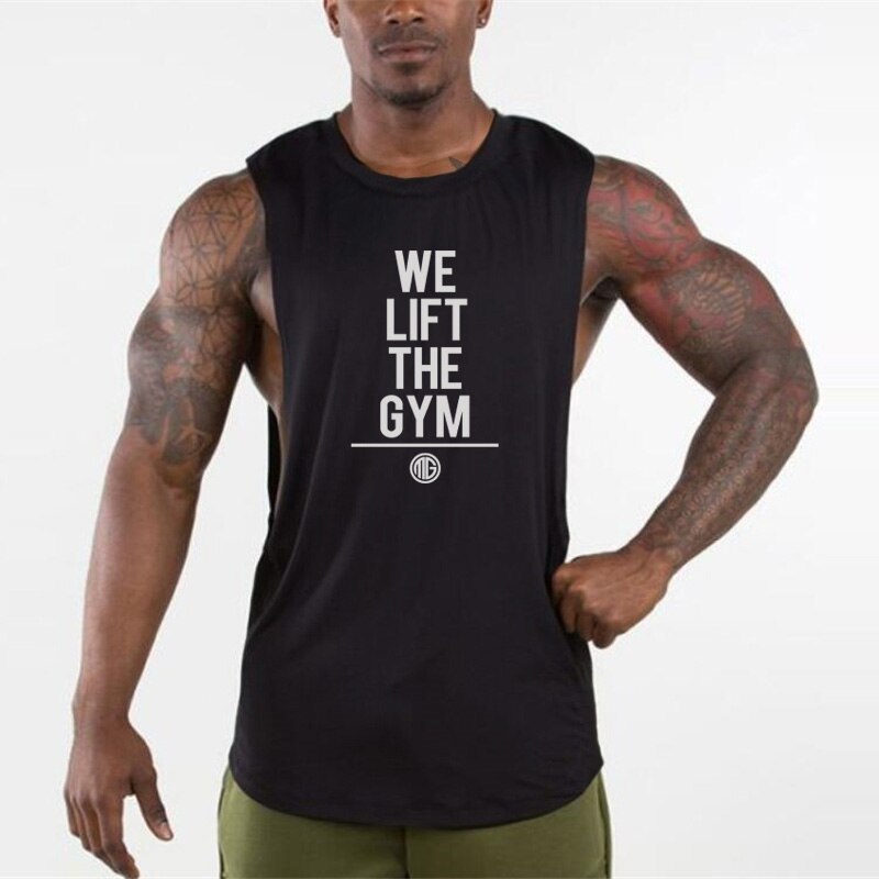 We Lift Open Side Tank Top