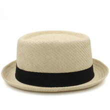 Load image into Gallery viewer, Eve Straw Fedora Hat
