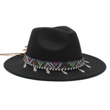 Load image into Gallery viewer, Theodora Wide Brim Panama Hat
