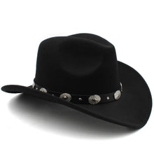 Load image into Gallery viewer, Lacey Wool Western Hat
