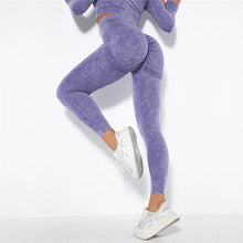 Load image into Gallery viewer, Lillian Scrunch Seamless High Waist Ankle Biter Leggings
