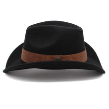 Load image into Gallery viewer, Luna Wool Western Hat
