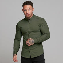 Load image into Gallery viewer, Lathan Long Sleeve Slim Dress Shirt
