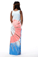 Load image into Gallery viewer, Reign Tie-Dye Bodycon Maxi Dress
