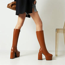 Load image into Gallery viewer, Penelope Jen Platform Knee High Boots
