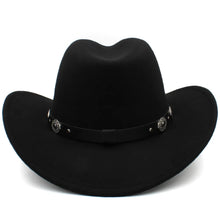 Load image into Gallery viewer, Lacey Wool Western Hat
