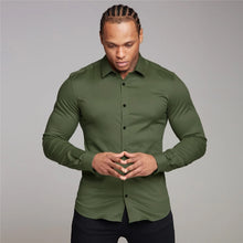 Load image into Gallery viewer, Knox Long Sleeve Slim Dress Shirt
