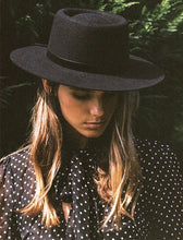 Load image into Gallery viewer, Danica Wide Brim Boater Hat
