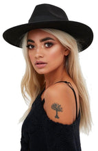 Load image into Gallery viewer, Thea Wide Brim Panama Hat
