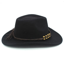 Load image into Gallery viewer, Kaylee Butterfly Wool Western Hat
