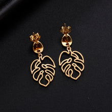 Load image into Gallery viewer, Laicey Leaf Earrings
