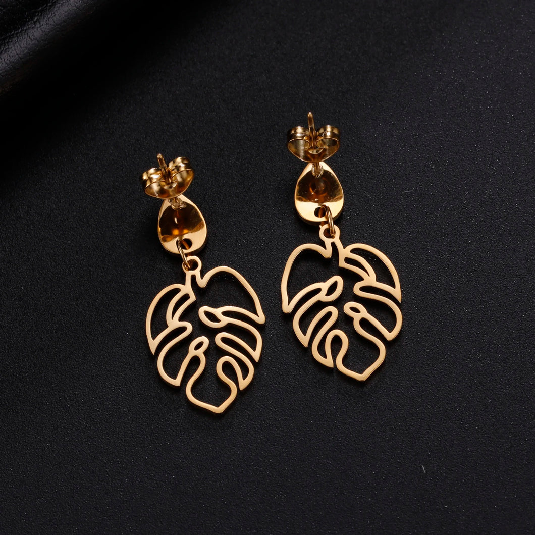 Laicey Leaf Earrings