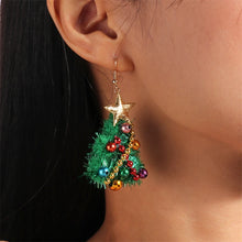 Load image into Gallery viewer, Lumi Christmas Tree Earrings
