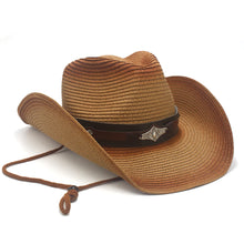 Load image into Gallery viewer, Raelynn Straw Western Hat
