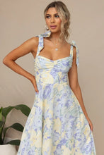 Load image into Gallery viewer, Amy Crystal Floral Maxi Dress
