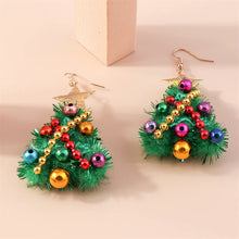 Load image into Gallery viewer, Lumi Christmas Tree Earrings
