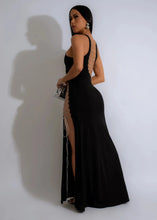 Load image into Gallery viewer, Maggie Diamond Slit Maxi Dress
