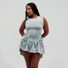 Load image into Gallery viewer, Charleigh Bow Mini Dress
