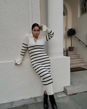 Load image into Gallery viewer, Lyra Piper Long Sleeve Knit Maxi Dress
