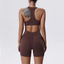 Load image into Gallery viewer, Janessa Yoga One-Piece Playsuit Unitard
