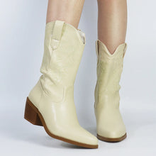 Load image into Gallery viewer, Mary Mid-Calf Western Boots
