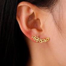 Load image into Gallery viewer, Jeanette Leaf Earrings
