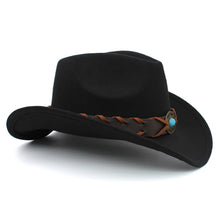 Load image into Gallery viewer, Hazel Wool Western Hat
