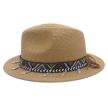 Load image into Gallery viewer, Valarie Straw Panama Hat
