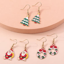 Load image into Gallery viewer, Hello Christmas Earrings
