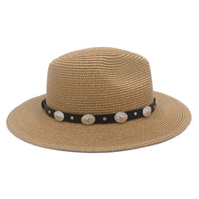 Load image into Gallery viewer, Tinley Straw Panama Hat
