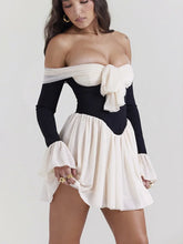 Load image into Gallery viewer, Diandra Off Shoulder Long Sleeve Mini Dress
