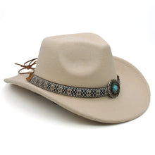 Load image into Gallery viewer, Nylah Wool Western Hat
