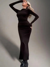 Load image into Gallery viewer, Cove Long Sleeve Bodycon Maxi Dress
